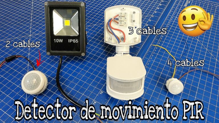 Cómo funciona el sistema de detección de movimiento en estas luminarias