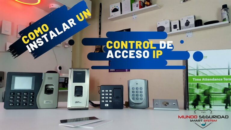 Cómo se instala una alarma de seguridad con reconocimiento de huellas dactilares