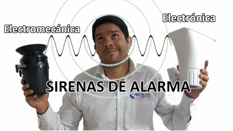 Cuánto ruido produce una sirena de alerta y cuál es su alcance