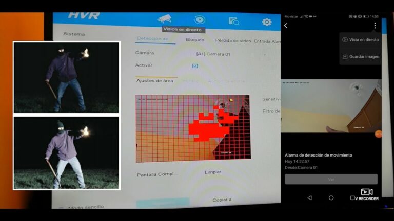 Qué ocurre cuando se detecta movimiento en las cámaras de seguridad? ¿Se envían notificaciones al usuario