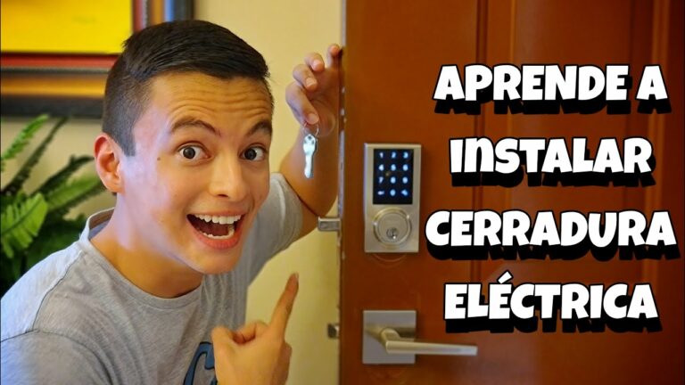 Qué pasos se deben seguir para instalar una cerradura con reconocimiento facial en una puerta